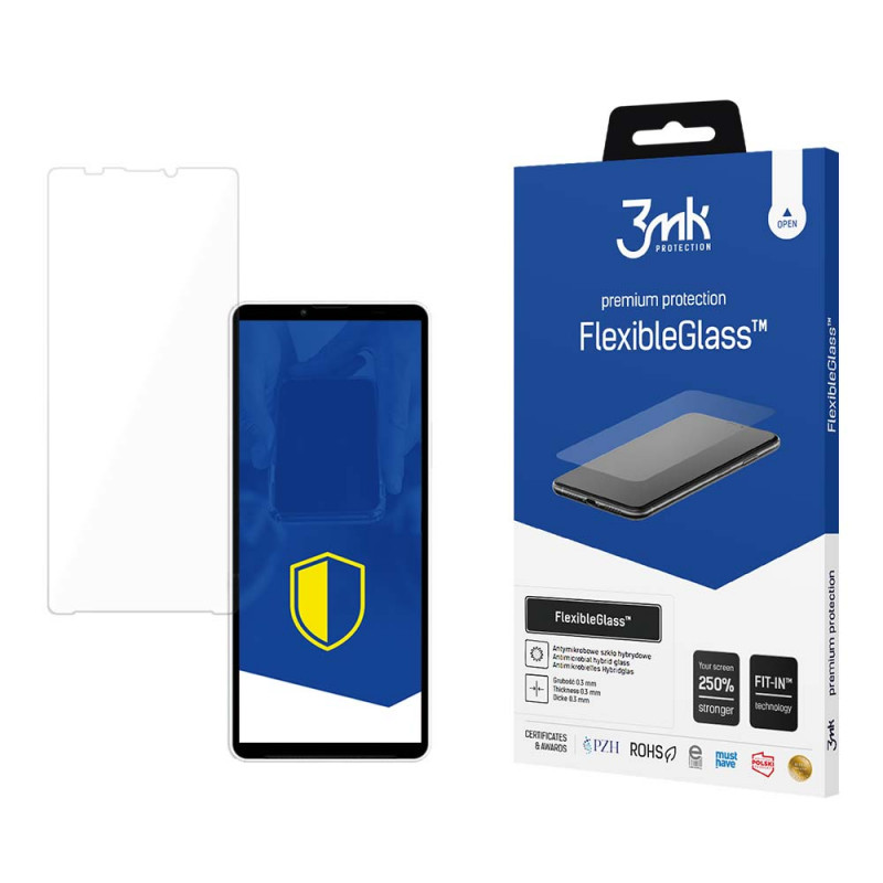 Szkło hybrydowe do ekranu 3MK FlexibleGlass 3MK4779 dla Sony Xperia 10 V