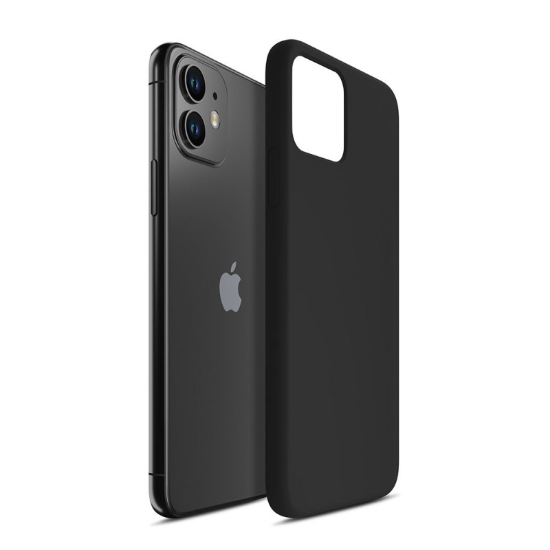 3MK Silicone Case do Samsung Galaxy A24 4G, czarny