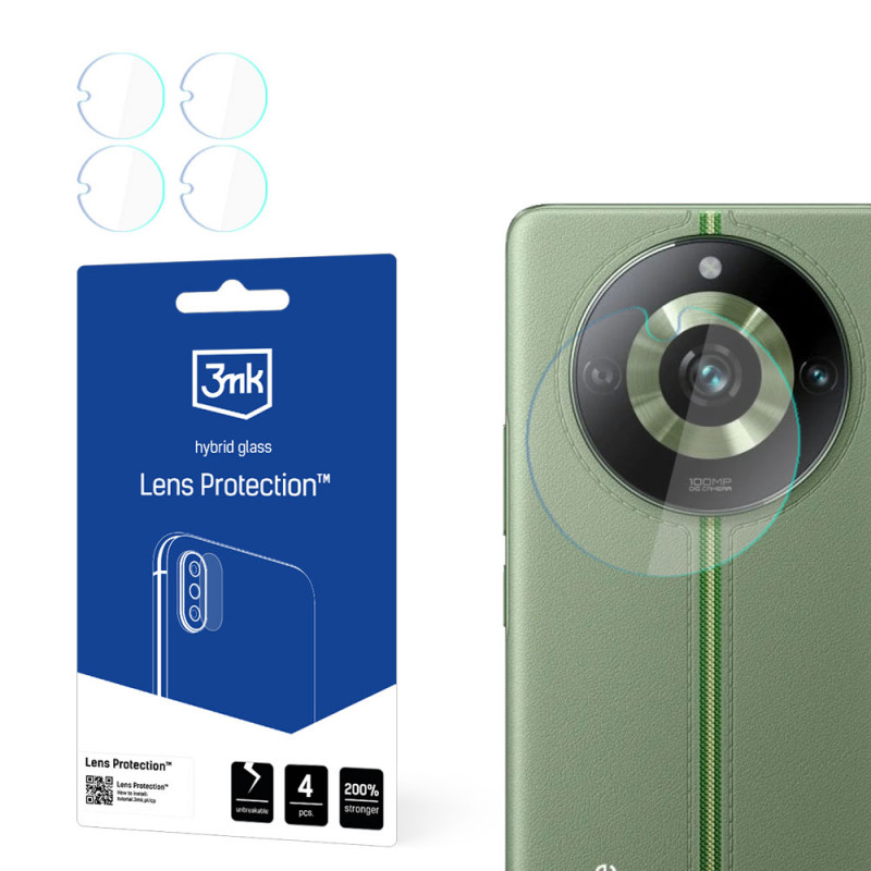 3MK Lens Protect 3MK4936 ochraniacz na obiektyw aparatu do Realme 11 Pro / 11 Pro+ (4 szt.)