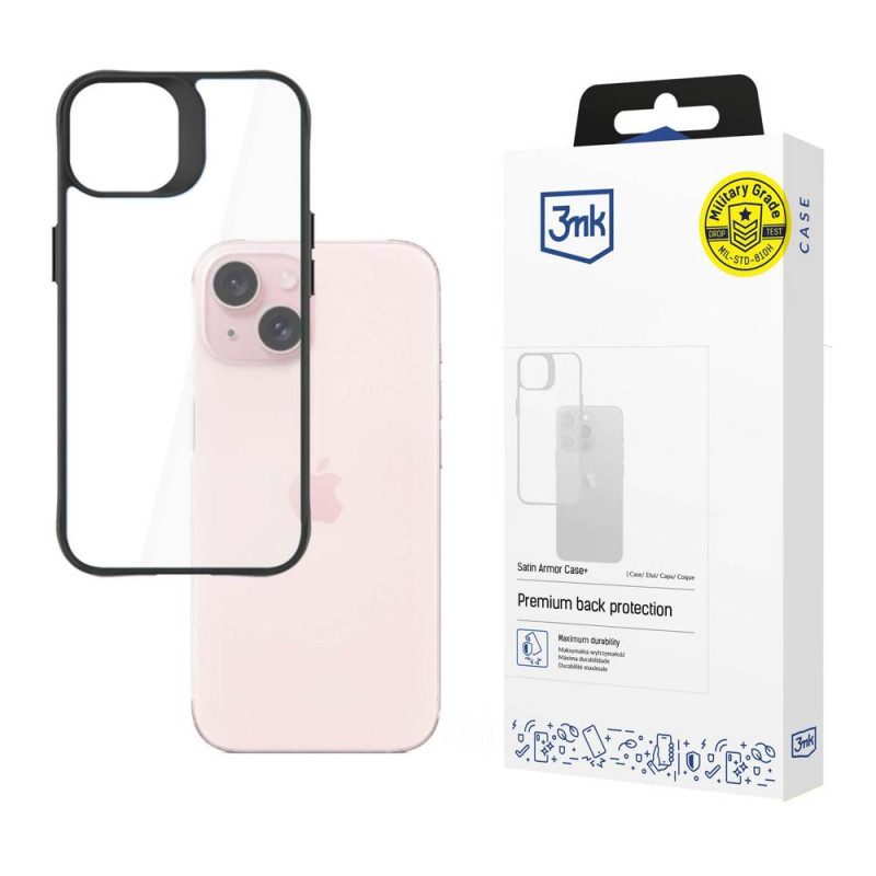 Etui 3MK SatinArmor+ do Apple iPhone 15 Plus / 14 Plus
