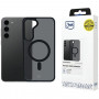 Etui 3MK Smoke MagCase z MagSafe do Samsung Galaxy S23 5G, czarne