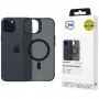 3MK Smoke MagCase z MagSafe do Apple iPhone 15 Plus, półprzezroczyste (156048-0)