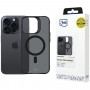 3MK Smoke MagCase z MagSafe do Apple iPhone 15 Pro Max, półprzezroczyste (156061-0)
