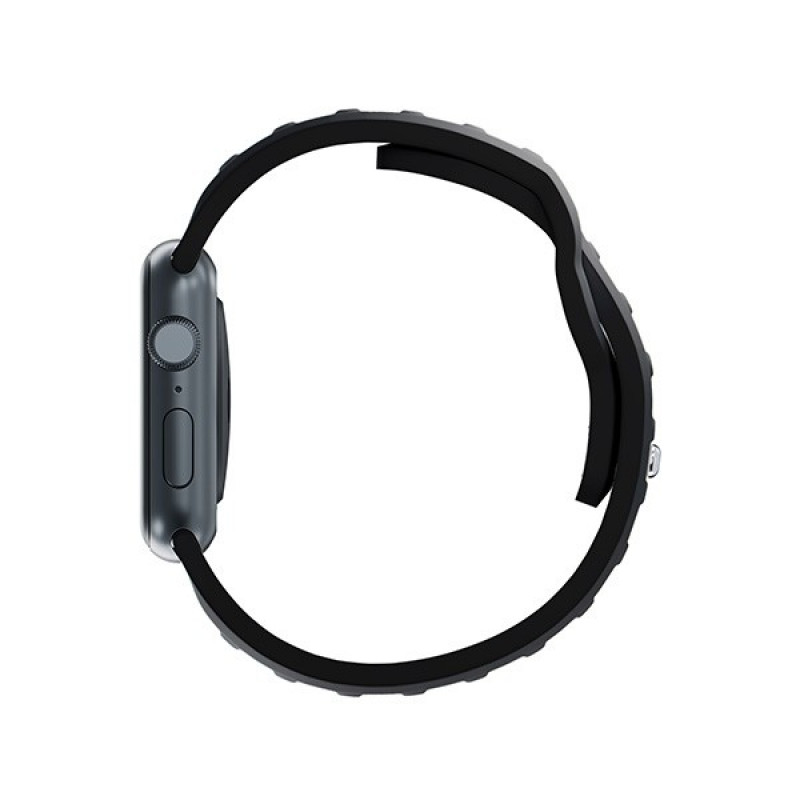 Pasek do zegarka 3mk Silicone do Apple Watch 38/40/41 mm, czarny