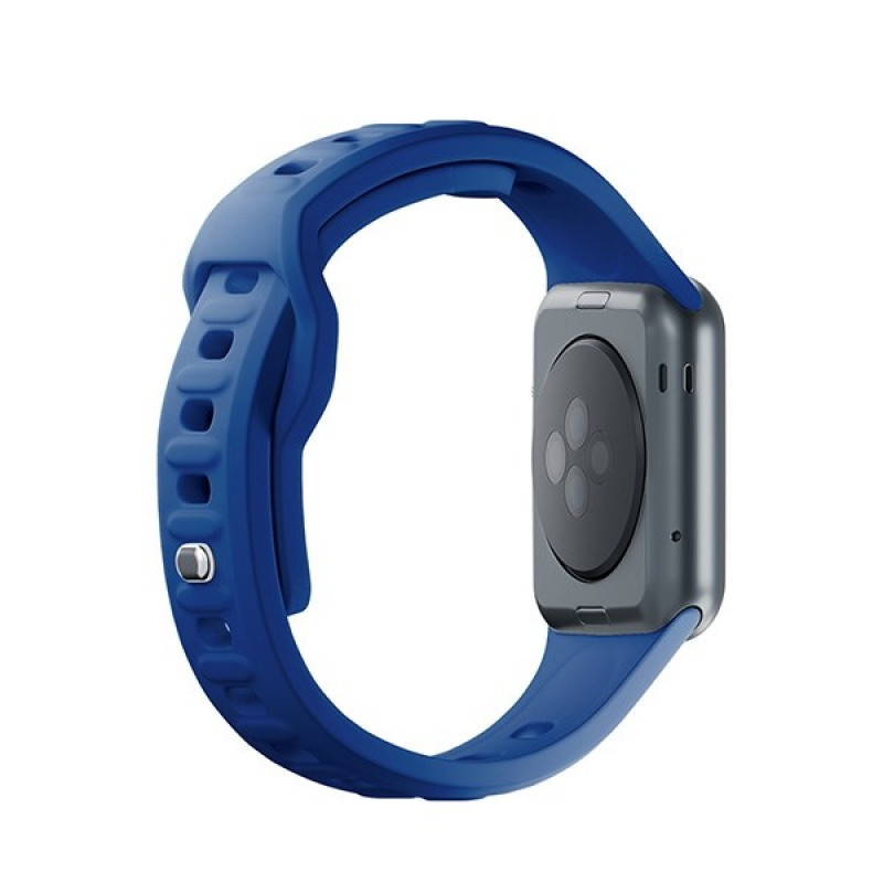 Pasek do zegarka 3mk Silicone do Apple Watch 38/40/41 mm, niebieski