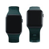 Pasek do zegarka 3mk Silicone do Apple Watch 38/40/41 mm, evergreen