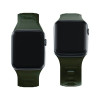 Pasek do zegarka 3mk Silicone do Apple Watch 38/40/41 mm, ciemnozielony