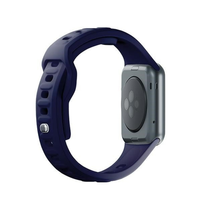 Pasek do zegarka 3mk Silicone do Apple Watch 38/40/41 mm, ocean blue