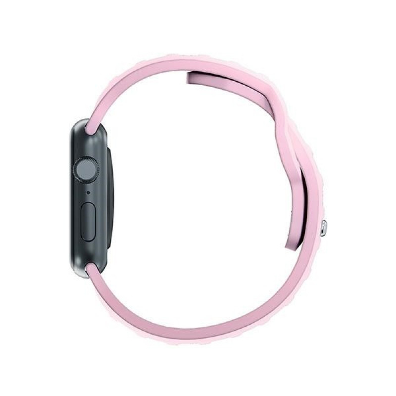 Pasek do zegarka 3mk Silicone do Apple Watch 38/40/41 mm, różowy pudrowy