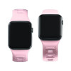 Pasek do zegarka 3mk Silicone do Apple Watch 38/40/41 mm, różowy pudrowy