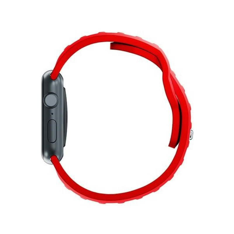 Pasek do zegarka 3mk Silicone do Apple Watch 38/40/41 mm, czerwony