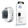 Pasek do zegarka 3mk Silicone do Apple Watch 38/40/41 mm, biały