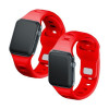 Pasek do zegarka 3mk Silicone do Apple Watch 42/44/45/49 mm, czerwony