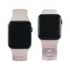 Pasek do zegarka 3mk Silicone do Apple Watch 42/44/45/49 mm, pink-beige / latte