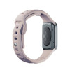 Pasek do zegarka 3mk Silicone do Apple Watch 42/44/45/49 mm, pink-beige / latte