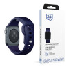 Pasek do zegarka 3mk Silicone do Apple Watch 42/44/45/49 mm, ocean blue