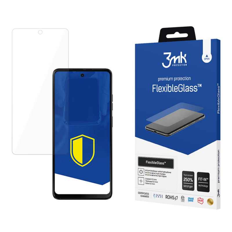 Szkło hybrydowe na ekran 3MK FlexibleGlass Motorola Moto G34 5G