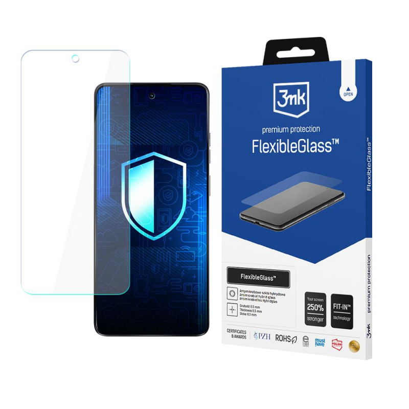 Szkło hybrydowe na ekran 3MK FlexibleGlass Motorola Moto G24 / G24 Power