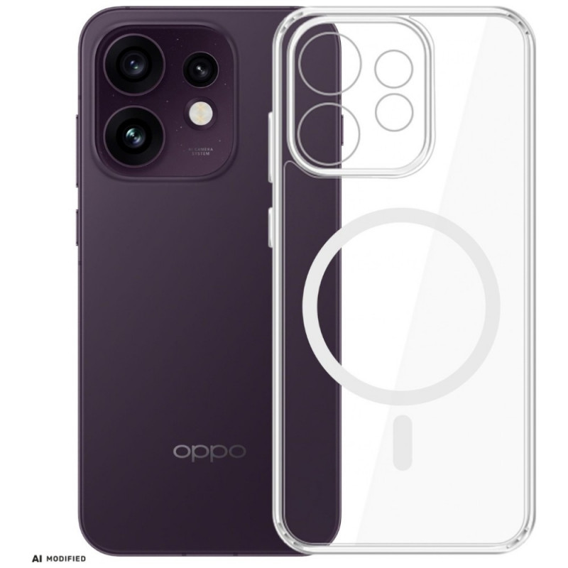 3MK Armor MagCase etui na Oppo Reno 16 F / Reno 16 FS (CPH2859), przezroczyste