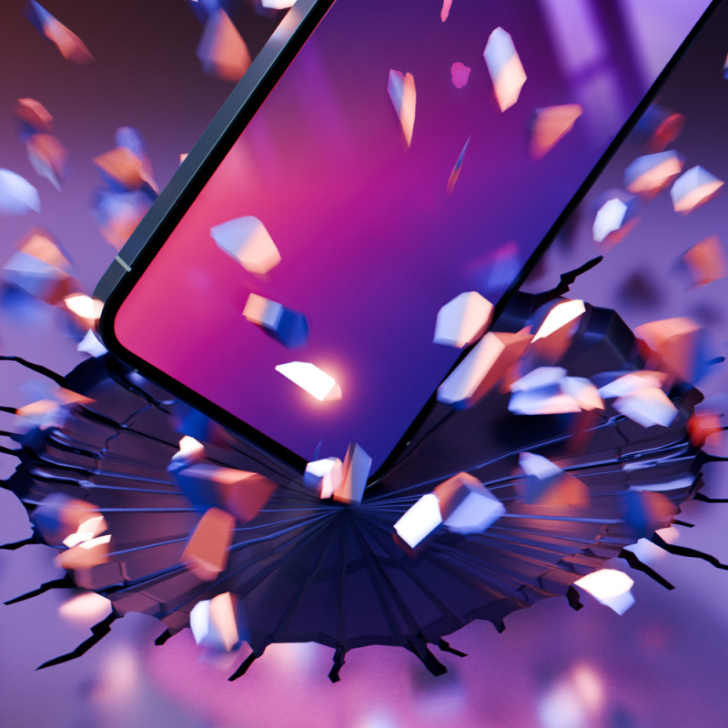 3mk Rainbow Privacy Apple iPhone 18 Pro szkło hartowane prywatyzujące