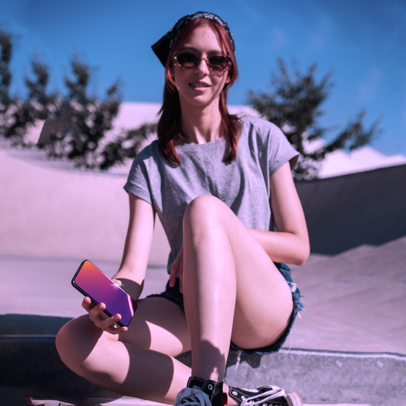 3mk Rainbow Privacy Apple iPhone 18 Pro Max szkło hartowane prywatyzujące
