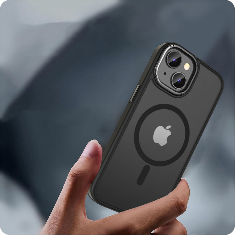 Etui Tech-Protect MagMat 2 MagSafe do Apple iPhone 15, Matte Black
