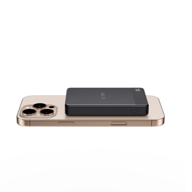 Tech-Protect PB33 LifeMag MagSafe power bank 5000 mAh, 15 W, czarny
