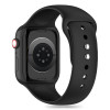 Tech-Protect pasek silikonowy do Apple Watch 4/5/6/7/8/9/SE/10 (38/40/41/42 mm), czarny