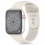 Tech-Protect pasek silikonowy do Apple Watch 4/5/6/7/8/9/SE/10 (38/40/41/42 mm), Starlight