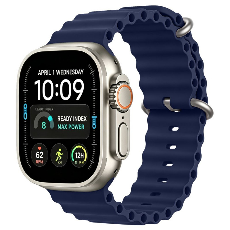 Pasek Tech-Protect IconBand Pro do Apple Watch 4/5/6/7/8/9/SE/Ultra 1/2 (42/44/45/49 mm), Midnight Blue (THP2875)