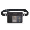 Tech-Protect UWP10 uniwersalne etui wodoodporne, Black/Clear