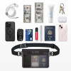 Tech-Protect UWP10 uniwersalne etui wodoodporne, Black/Clear