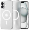 Etui Tech-Protect MagSlim MagSafe Apple iPhone 16, Matte/White
