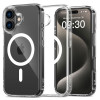 Etui Tech-Protect Flexair Hybrid MagSafe do Apple iPhone 16, przezroczyste