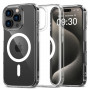 Tech-Protect Flexair Hybrid MagSafe etui na Apple iPhone 16 Pro, przezroczyste