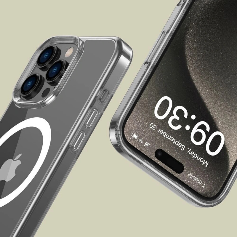 Tech-Protect Flexair Hybrid MagSafe etui na Apple iPhone 16 Pro Max, przezroczyste