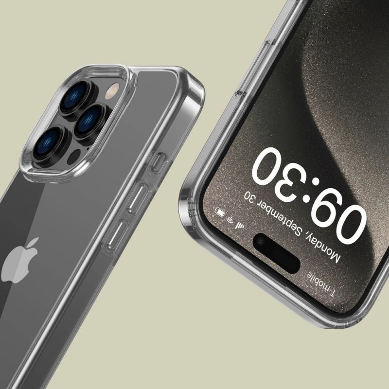 Tech-Protect Flexair Hybrid etui na Apple iPhone 16 Pro, przezroczyste