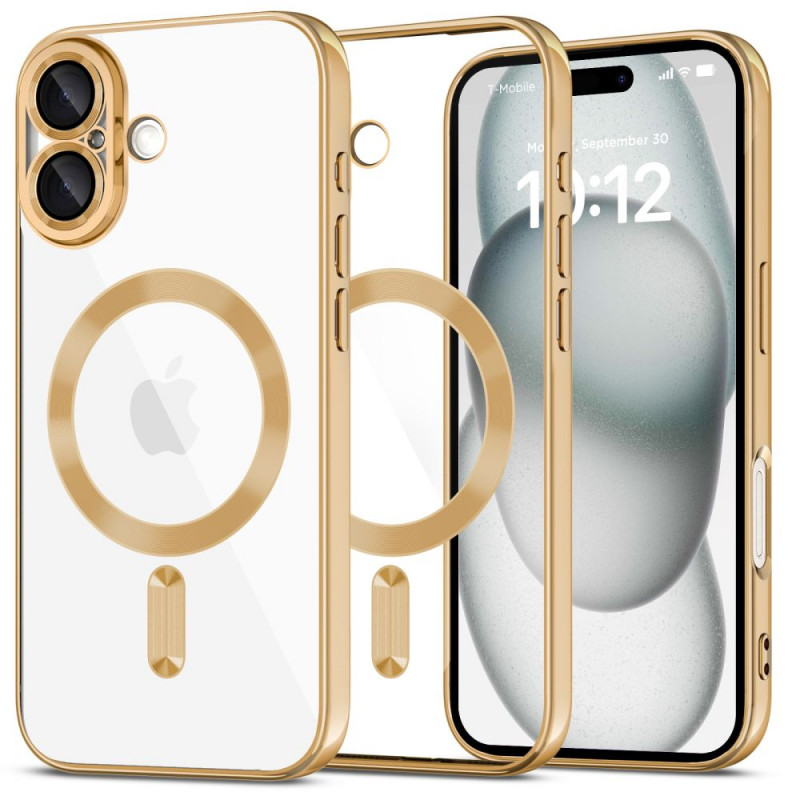 Etui MagSafe Tech-Protect MagFlex dla Apple iPhone 16, Shiny Gold