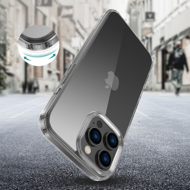 Etui Tech-Protect Flexair Hybrid do Apple iPhone 16 Pro Max, przezroczyste