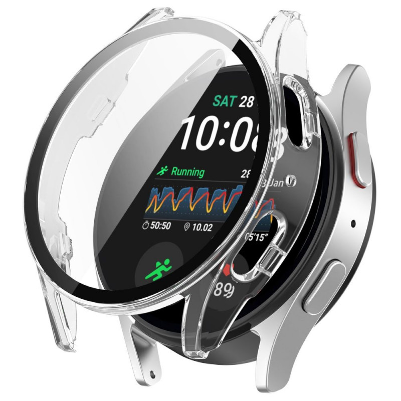 Etui Tech-Protect Defense360 do Samsung Galaxy Watch 7, 40 mm, przezroczyste