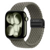 Tech-Protect Nylonmag pasek do Apple Watch 4/5/6/7/8/9/SE/Ultra 1/2, 42/44/45/49 mm, Olive Grey