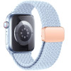 Pasek Tech-Protect Nylonmag do Apple Watch 4/5/6/7/8/9/SE/10, 38/40/41/42 mm, Baby Blue