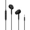 Tech-Protect Ultraboost Core G3 Mini Jack 3.5 mm przewodowe słuchawki douszne, czarne