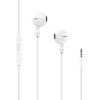 Tech-Protect Ultraboost Core G4 Mini Jack 3.5 mm przewodowe słuchawki douszne, białe (THP5619)