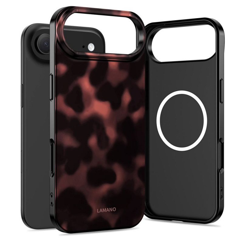 Etui Tech-Protect Lamano MagSafe do Apple iPhone Air, czarno-czerwone