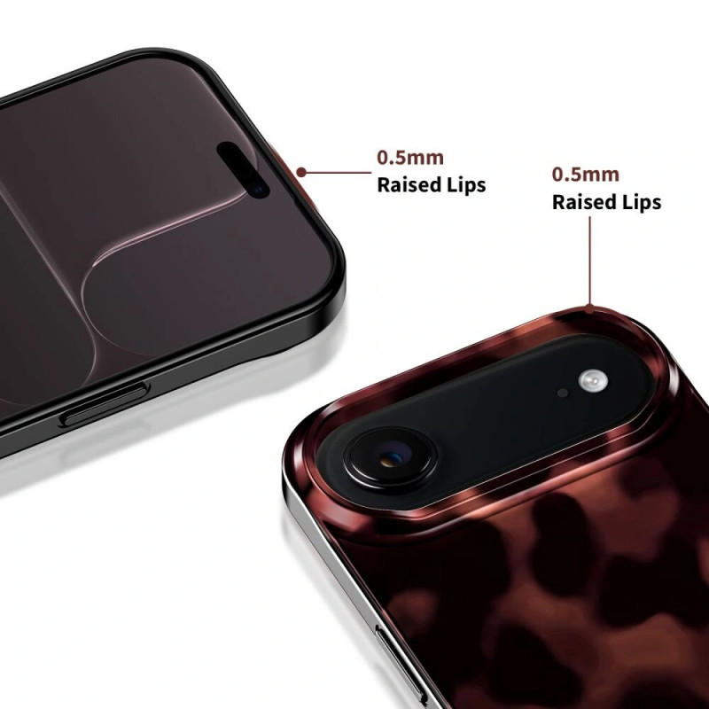 Etui Tech-Protect Lamano MagSafe do Apple iPhone Air, czarno-czerwone