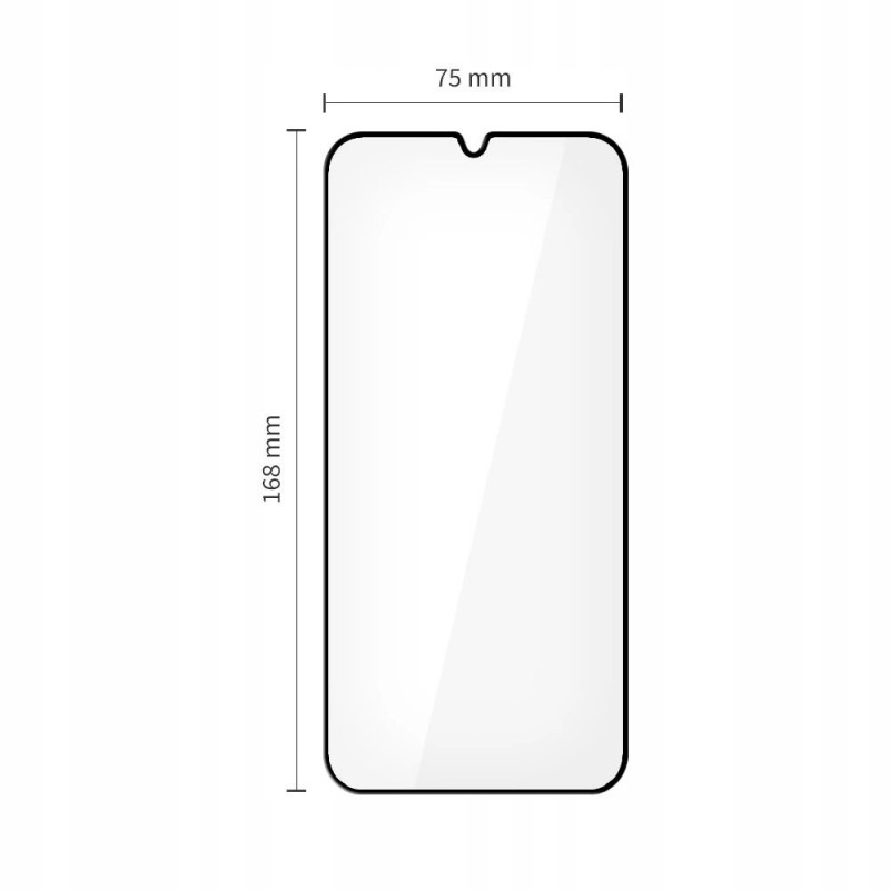 Tech-Protect Glass Fit+ szkło hartowane do Xiaomi Poco M7, czarny (2 szt.)