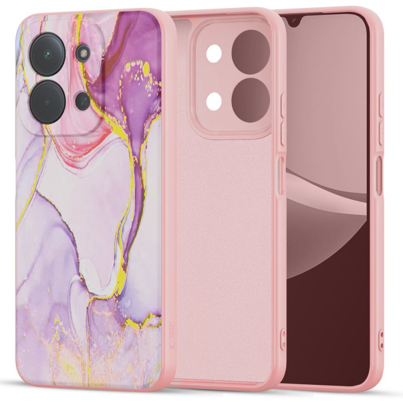 Tech-Protect Icon silikonowe etui na Xiaomi Redmi 15C 5G / Poco C85 5G, Marble