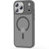 Etui Tech-Protect Magmat MagSafe do Apple iPhone 17 Pro, matowe w kolorze crayon grey