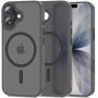 Etui Tech-Protect Magmat MagSafe THP4950 do Apple iPhone 17, matowy szary kredowy